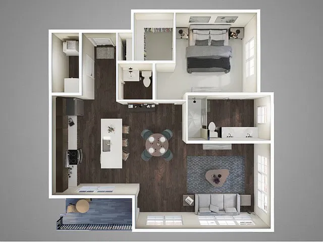 Floor plan The Petal