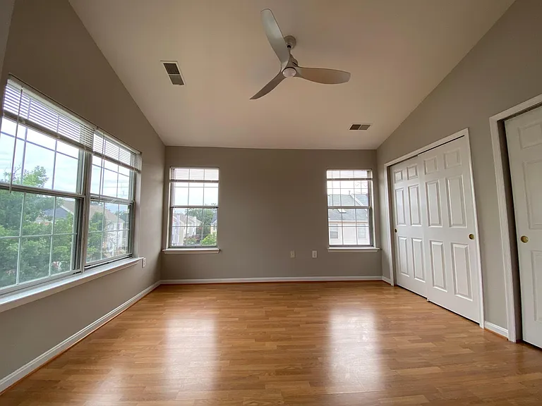 Master bedroom on the third floor