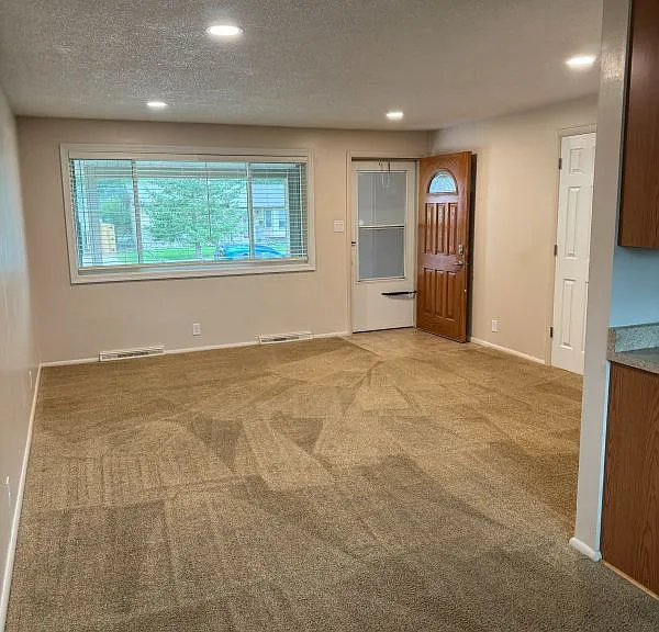 Large bright living room