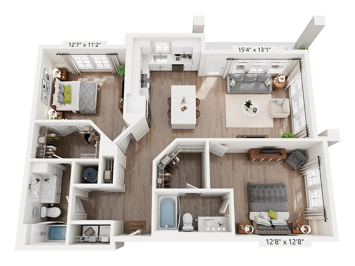 Floor plan B3