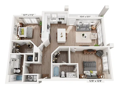 Floor plan B3