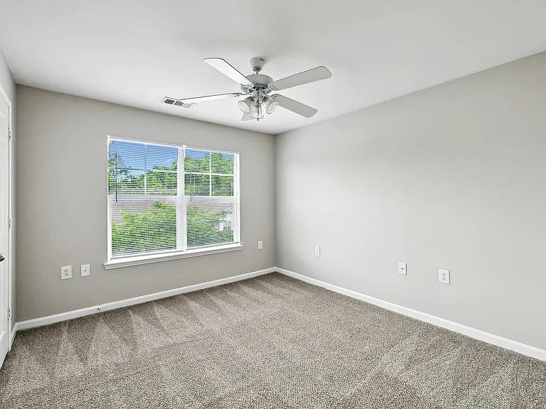 Spacious bedrooms