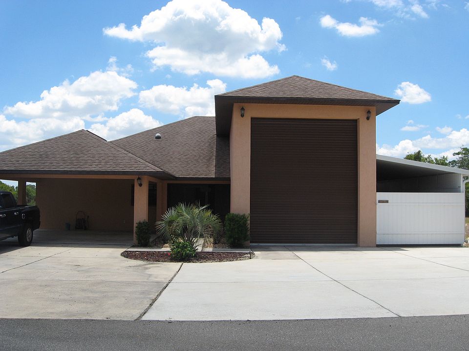 Front -RV Garage and Shed not included.