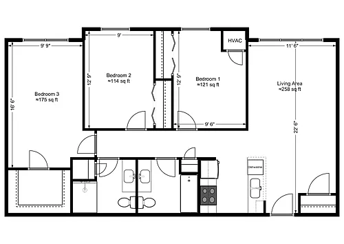 Floor plan O