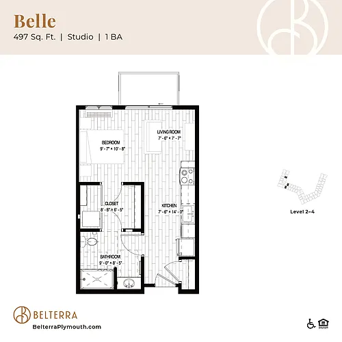 Floor plan Belle