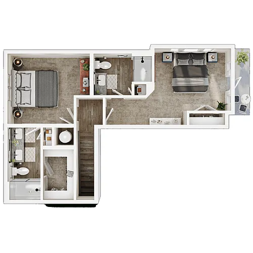 Floor plan Loft 5