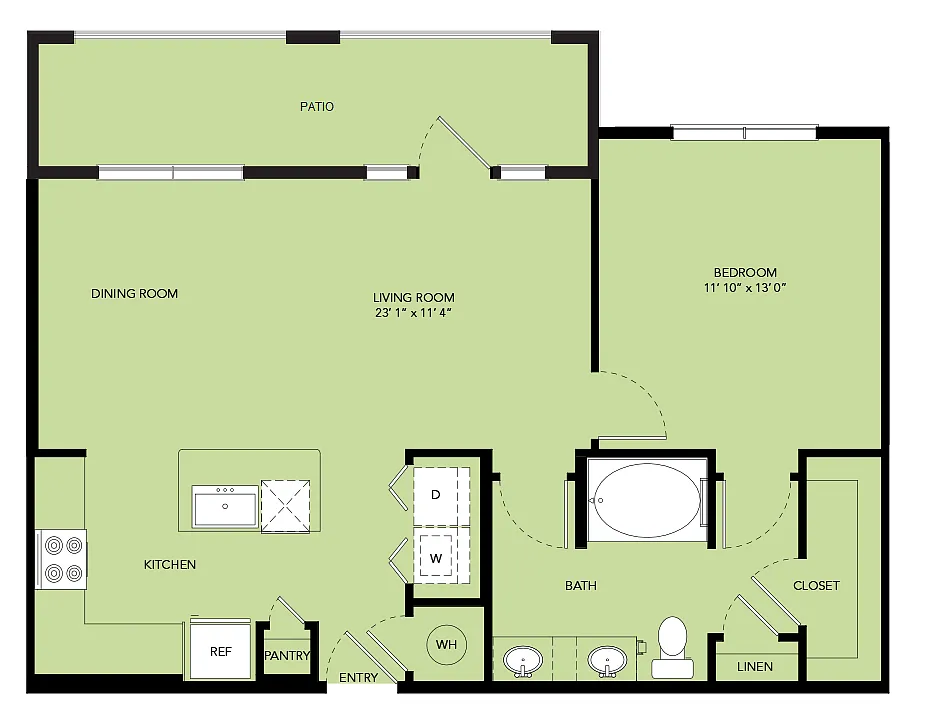 Floor plan A5-846sf