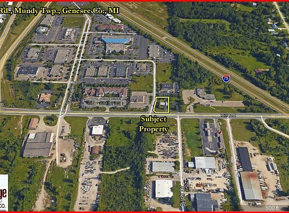 air photo of location