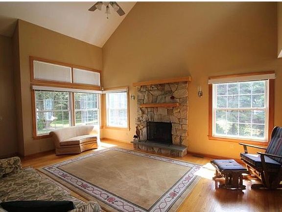 open floor Plan with Gas Fireplace