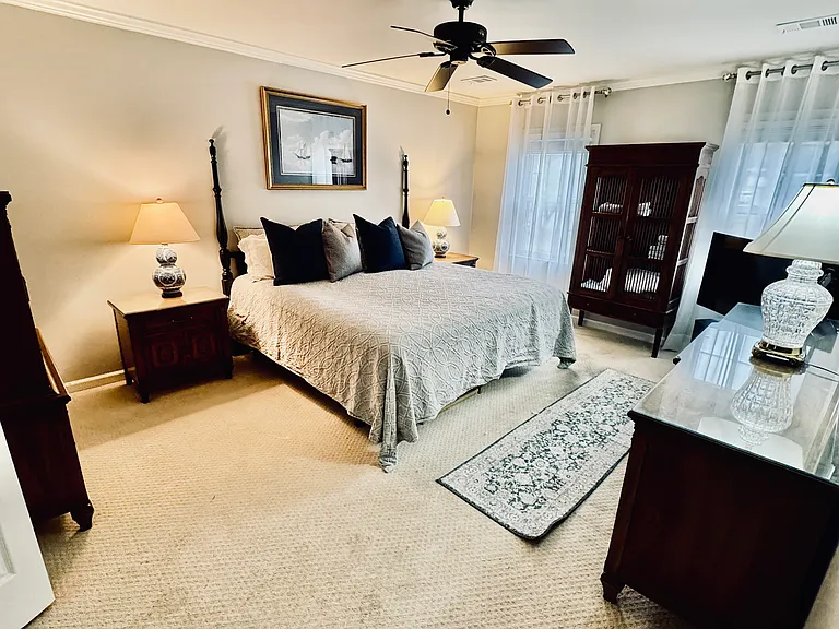 Master Bedroom with King bed