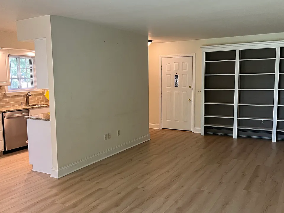 Open Living Space
w/ New Plank Flooring Throughout