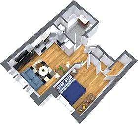 Rented by Evergreen Apartments BK