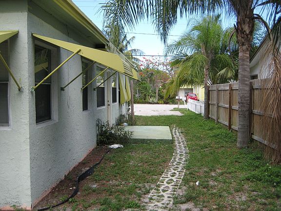 South Side of property looking toward street