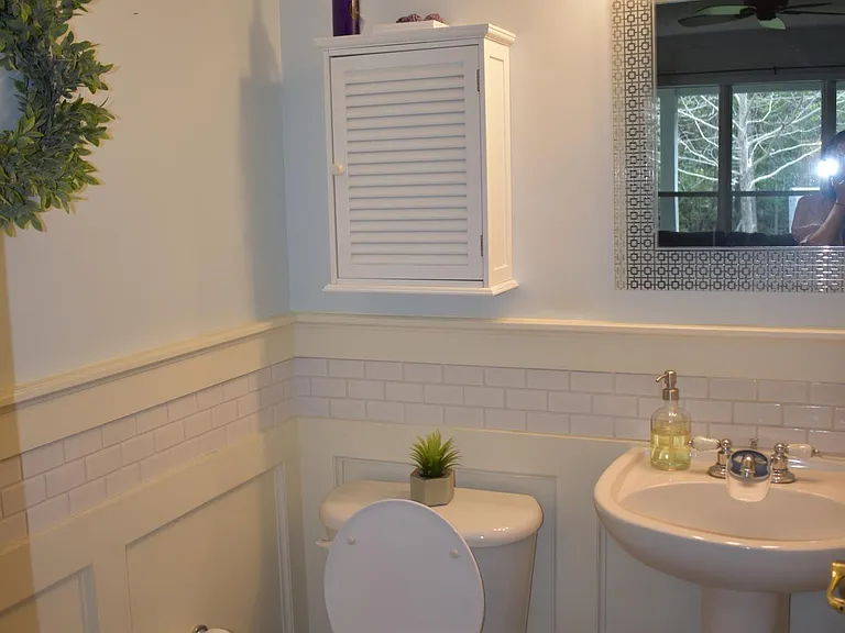 half bath (downstairs)