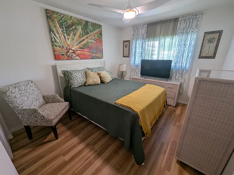 Guest Bedroom with brand new queen bed