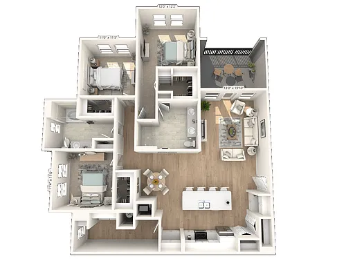 Floor plan The Nickols