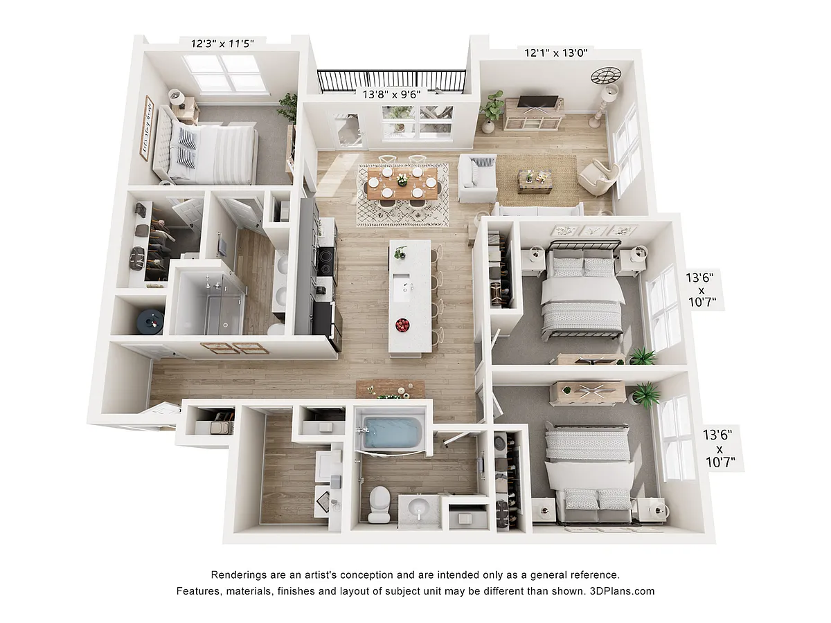 Floor plan The Calusa