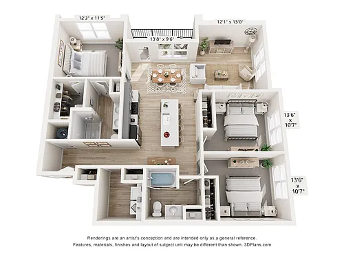 Floor plan The Calusa