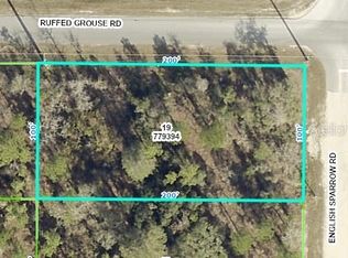 English Sparrow Rd LOT 19, Brooksville, FL 34614