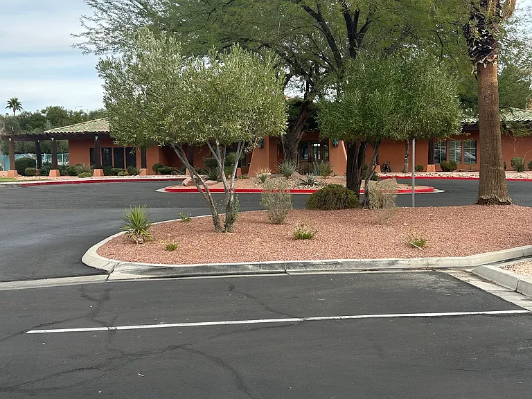 Oasis clubhouse with exercise room and pool