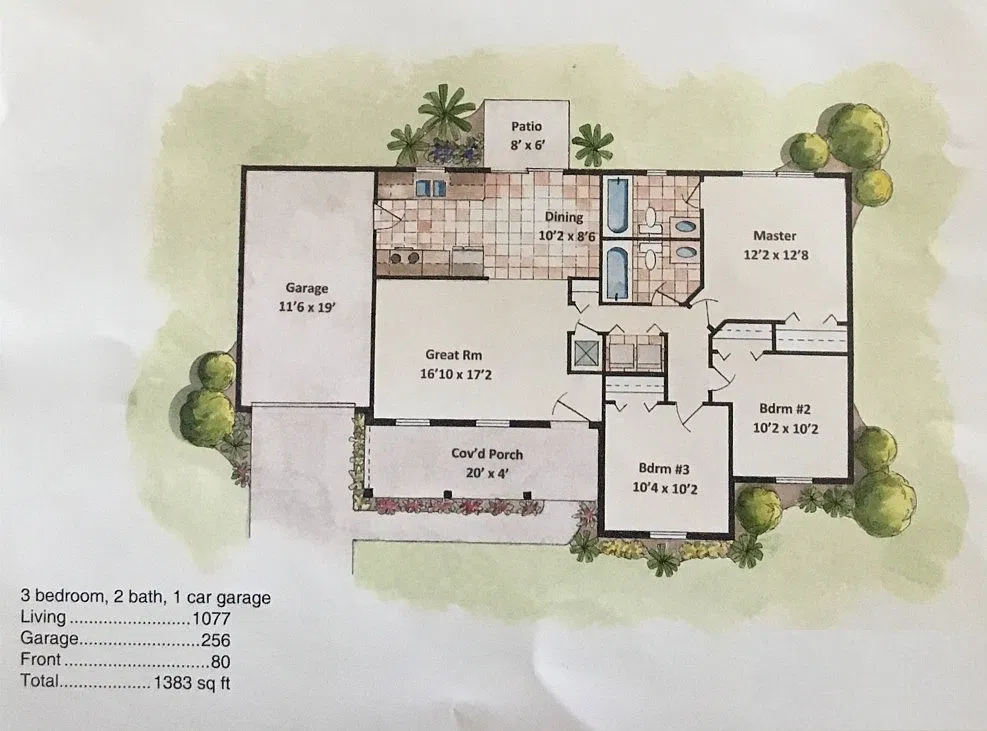 3 bed, 1077 sqft, $1,500 — Photo 2