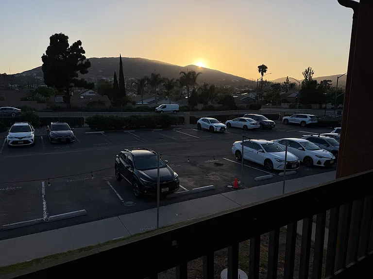 Mountain and Sunset views
