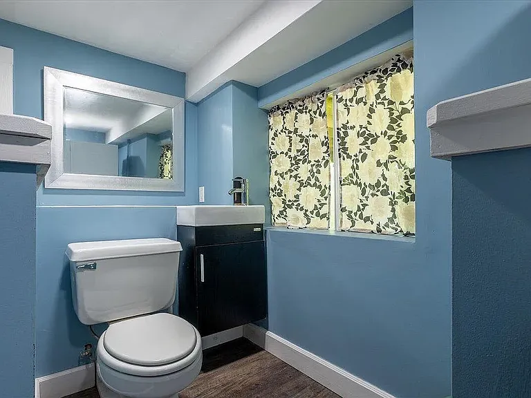 Half bath on first floor