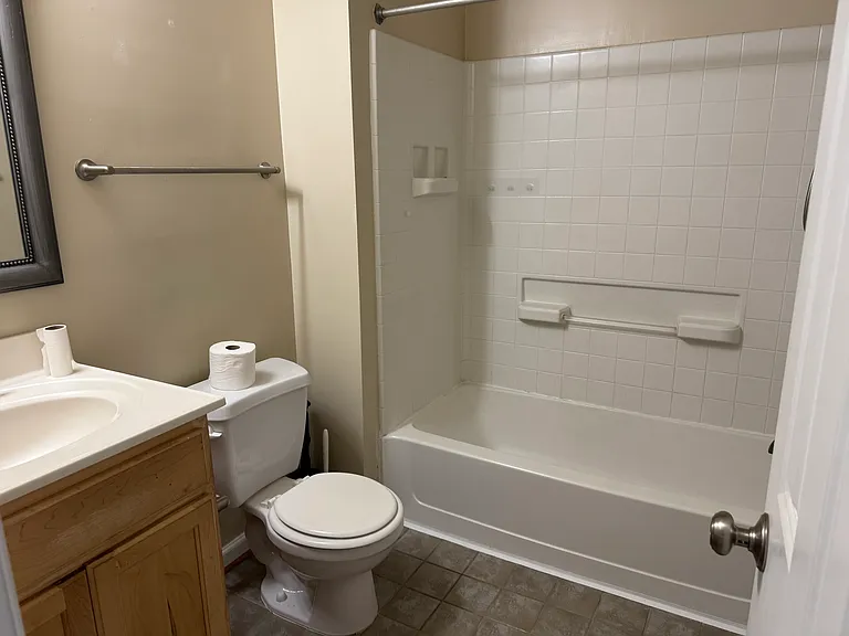 Full Bath with Ceramic Tile Floor