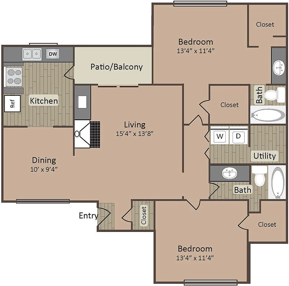 Floor plan Emerald Hill