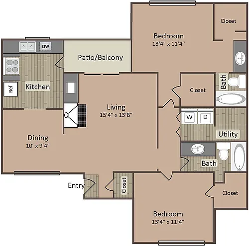 Floor plan Emerald Hill
