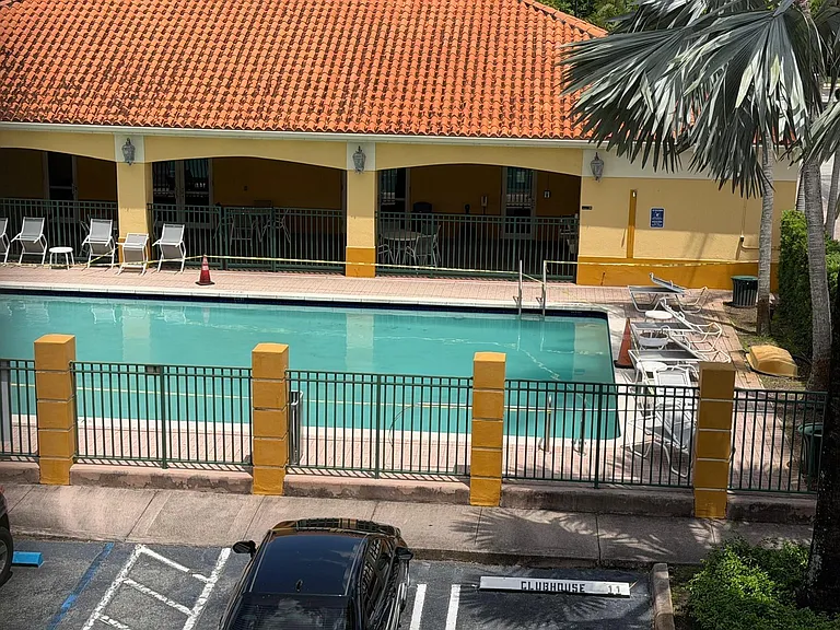 Pool close to the apartment