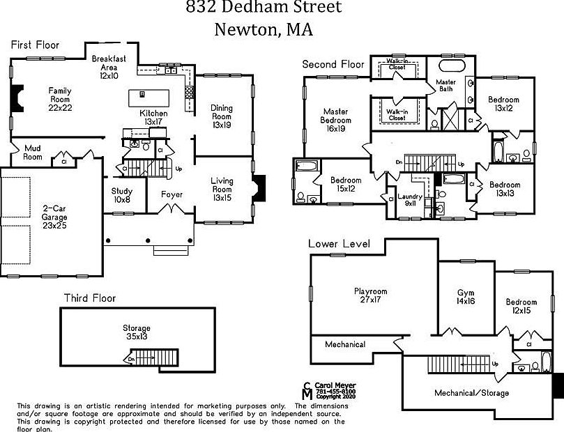 2nd image of 832 Dedham St