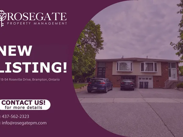 54 Roseville Dr #B, Brampton, ON L6Y 2G8