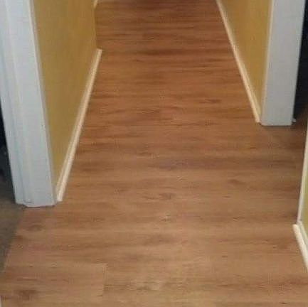 New flooring - hallway