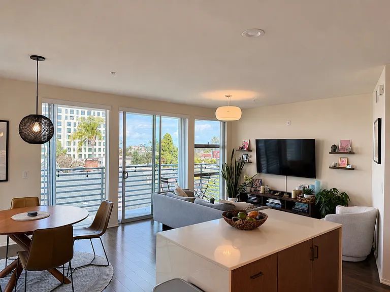 Kitchen + Living Space