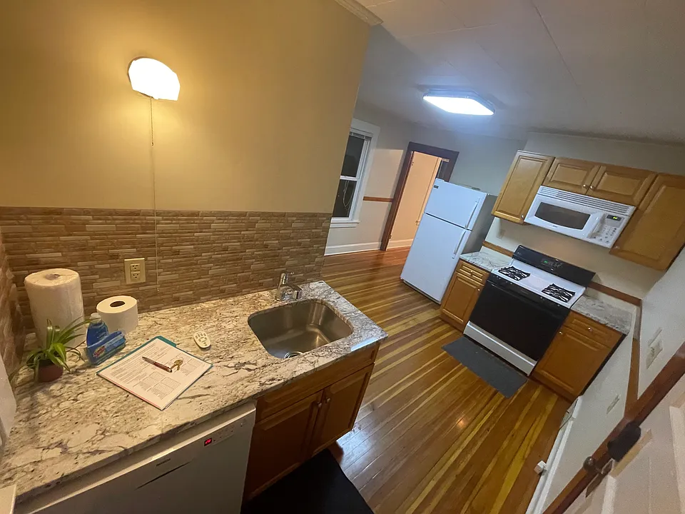 Back Door Entrance into kitchen