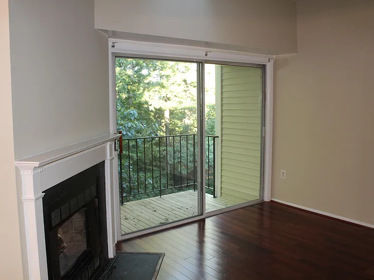 Living room and balcony