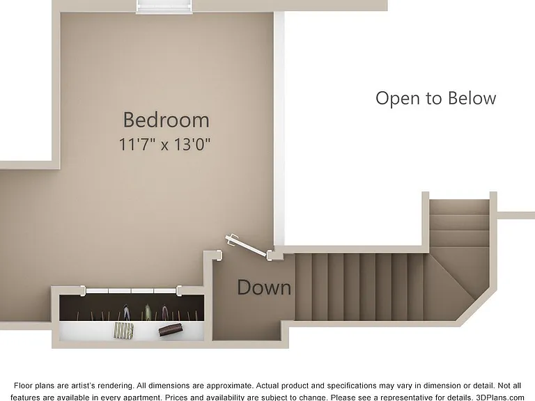 Regal Parc - C1 - 2 Beds - 2 Baths - 1360 Sq. ft.