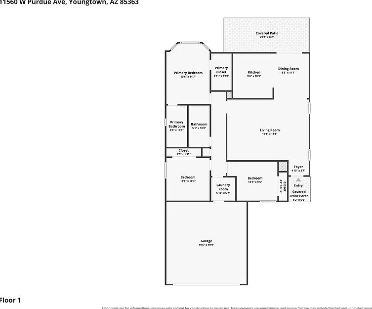 3 bed, 2.0 bath, 1261 sqft, $1,915 — Photo 2
