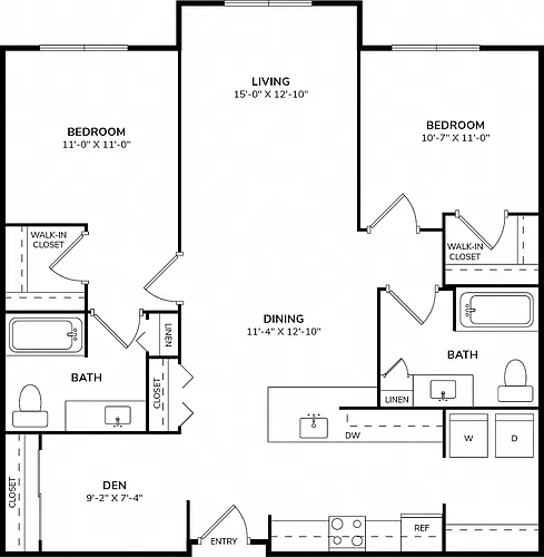 Floor plan B1