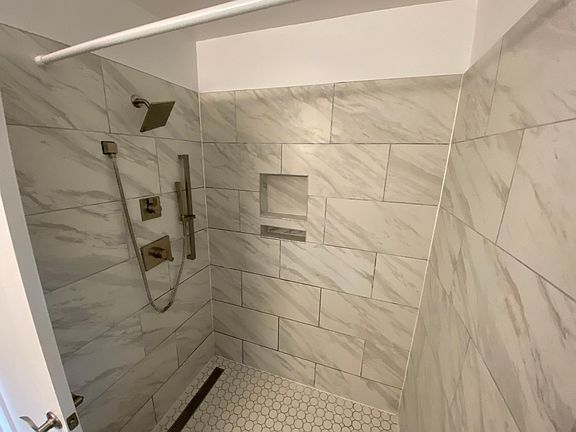 Master shower