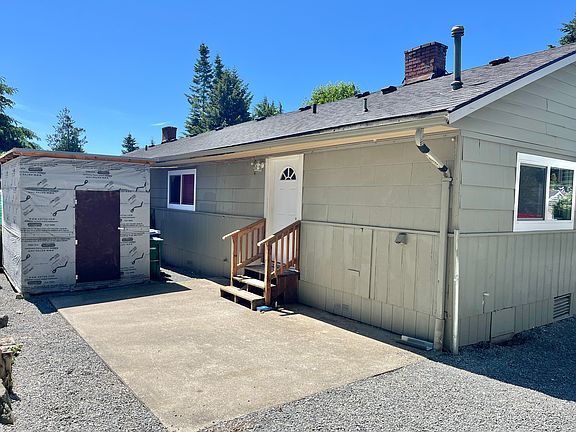 Back Patio with Shed