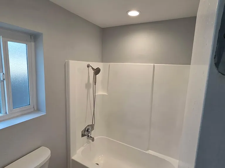 Bathroom, which is separate from the vanity area.