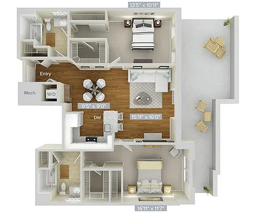Floor plan B10-T
