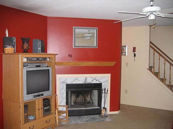 Fireplace for those cool nights
