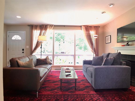 Living area and entry