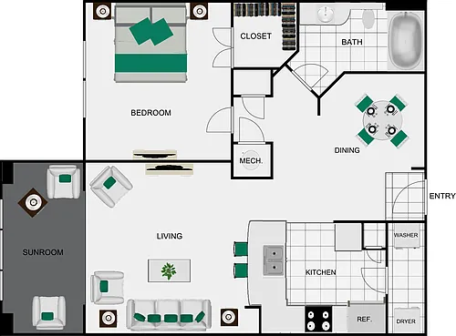 Floor plan A6