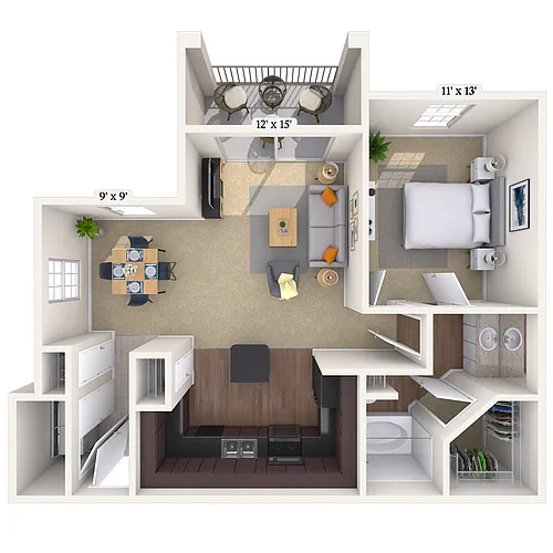 Floor plan The Gleneagle