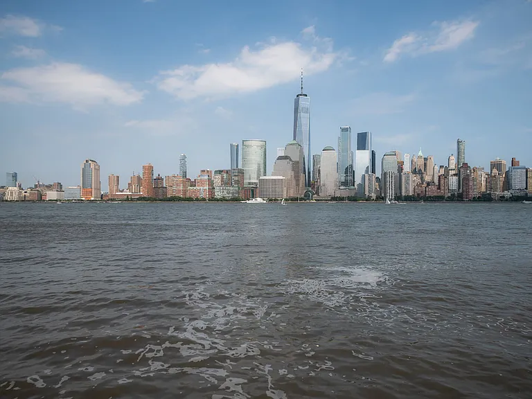 The Hudson waterfront is right outside your door