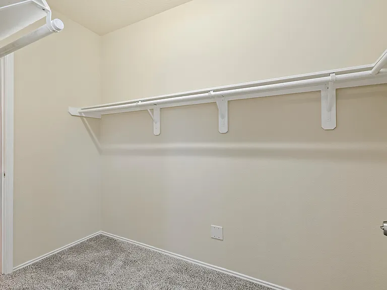 Large walk in closet!